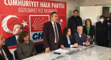 Güzelbahçe'de iki aday birlikte dosya verdi