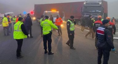 Kuzey Marmara Otoyolu'nda feci kaza! 3 otobüs birbirine girdi, 11 ölü, 57 yaralı.