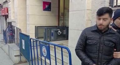 Polis merkezinde akıl almaz olay: Sevgilisine dürüm içinde uyuşturucu getirirken yakalandı