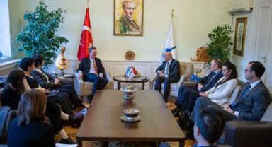 Avrupa Birliği Türkiye Delegasyonu Başkanı Meyer-Landrut’tan Başkan Soyer’e ziyaret