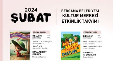 Bergama, Şubat Ayı Kültür Merkezi Etkinlik Takvimi açıklandı