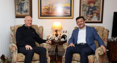 Büyükşehir adayı Dağ’dan eski başkanlara ziyaret