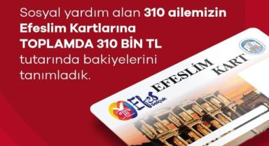 Efeslim Kart desteği artarak devam ediyor