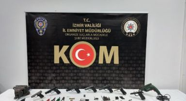 Evini silah imalathanesine çeviren zanlı yakalandı