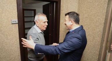 İzmir Büyükşehir Belediye Başkan Adayı Dağ'dan Piriştina'nın mezarına ve Kocaoğlu'na ziyaret