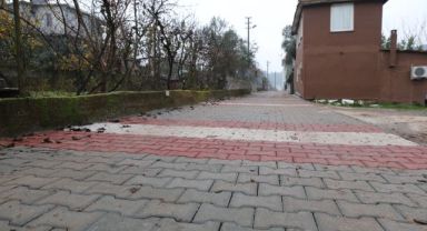 Kuyucak kilit parke ile döşendi