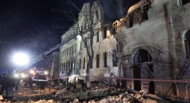 Rusya Harkov’da yerleşim bölgesini vurdu: 17 yaralı