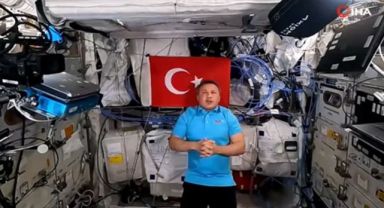Uzaya çıkan ilk Türk Gezeravcı, basın mensuplarının sorularını yanıtladı