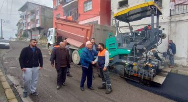 Vatandaşlardan Başkan Selvitopu'na asfalt teşekkürü