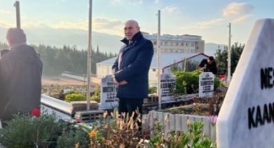 Başkan Soyer Osmaniye’de depremzedelerle buluştu