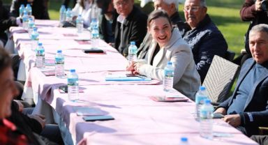 Filiz başkan muhtarlarla buluştu