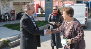 Foça Bağımsız Belediye Başkan Adayı projelerini sundu