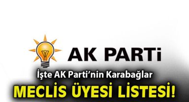 İşte AK Parti'nin Karabağlar meclis üyesi listesi!