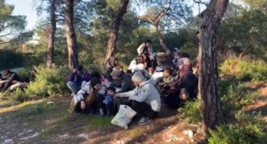 İzmir açıklarında düzensiz göçmen hareketliliği