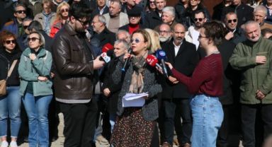 İzmirli Gazeteciler'den 'Süleyman Gençel' eylemi