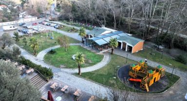 Park Orman Narlıdere'de kış bereketi