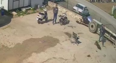 Aracına zarar verdiği için köpeğe saldırmıştı, adliyede