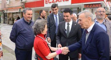 Bayraklı’da sahaya indiler... Önal’a Kocaoğlu ve Demir desteği