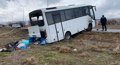 Cezaevi nakil aracı devrildi: 1’i ağır 11 yaralı