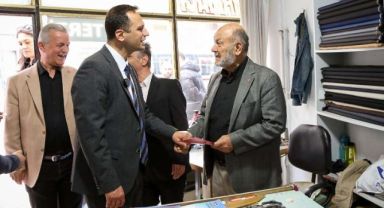 CHP'li aday Ömer Eşki doğa ile uyumlu bir Bornova için çalışacaklarını söyledi