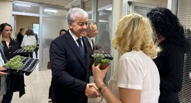 Çiğli’nin Adayı Gökçekaya’dan belediyeyi ziyaret