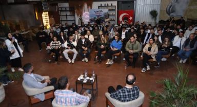 Deniz Doğan, gençlerle buluştu ve projelerini anlattı