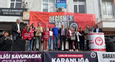 Erkan Baş’tan Çiğli’de mesaj seli: Hem iktidara hem muhalefete yüklendi!