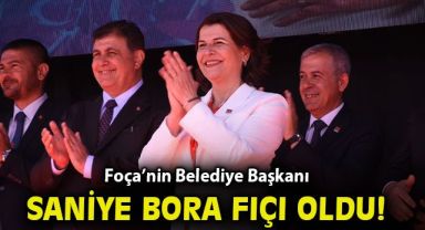 Foça'nın yeni Belediye Başkanı Saniye Fıçı oldu!