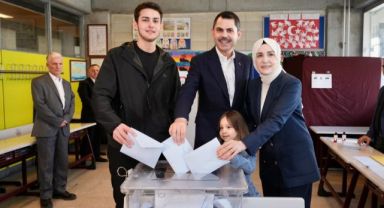İBB Başkan Adayı Murat Kurum, oyunu Kağıthane’de kullandı