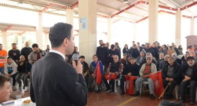 İrfan Önal ve Cemil Tugay halk buluşmasına katıldı