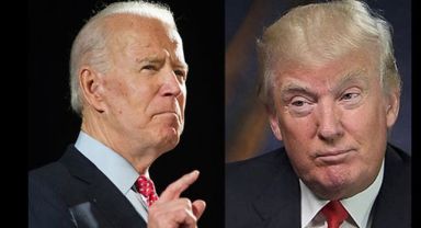 Joe Biden ve Donald Trump aynı günde Meksika sınırını ziyaret etti