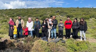 Kaçak göçmenler, Sahil Güvenlik Özel Harekat ekiplerince yakalandı