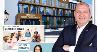 Menderes adayı İlkay Çiçek'in eğitim için projeleri 