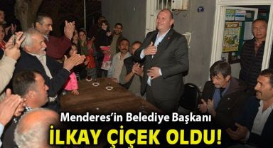 Menderes'in yeni Belediye Başkanı İlkay Çiçek oldu!