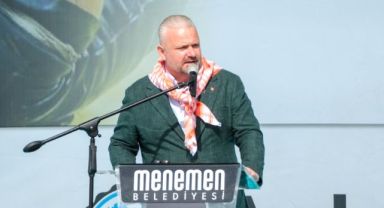 Menemen’de pehlivanlar geçidi