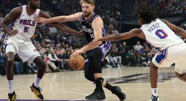 Sabonis’in triple-double yaptığı maçta Kings, 76ers’ı mağlup etti
