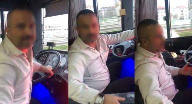 Sultanbeyli’de otobüs şoförü direksiyonu bırakıp öğretmene saldırdı