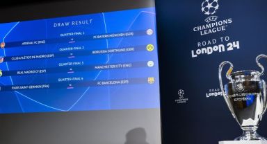 UEFA Şampiyonlar Ligi’nde çeyrek final ve yarı final eşleşmeleri belli oldu