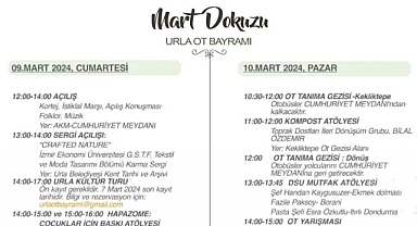 Urla'da 09-10 Mart'ta Ot Festivali var