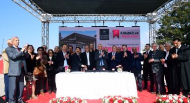 Yeşilyurt Pazaryeri'nin temeli törenle atıldı