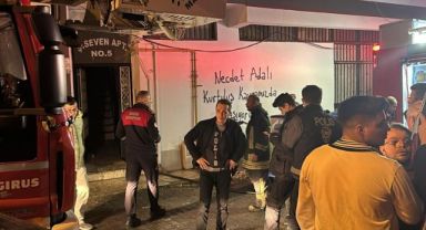 Apartman dairesi alevler içinde kaldı: 1 ölü, 3 yaralı