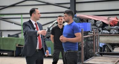 Başkan Eşki, Naldöken Mahallesi'nde incelemeler yaptı!