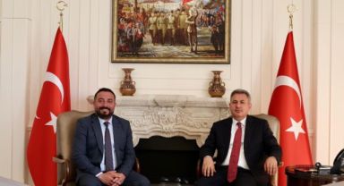 Başkan Turan’dan Vali Elban’a ziyaret
