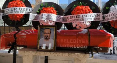 CHP’nin çöken balkonundan düşüp ölen ilçe başkan yardımcısı toprağa verildi