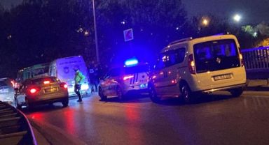Feci kazada virajı alamayan motosiklet bariyere çarptı: 1 ölü, 1 yaralı