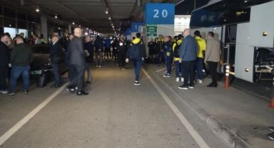 Fenerbahçe kafilesi İstanbul'a geldi