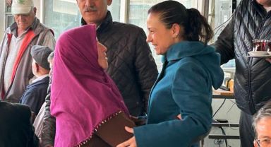 Filiz Ceritoğlu Sengel hafta sonu ziyaretlerini köylerde tamamladı