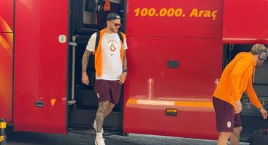 Galatasaray, Süper Kupa maçı için Şanlıurfa’ya gitti