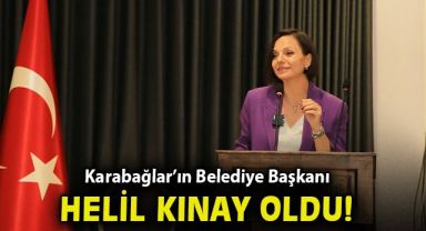 Karabağlar'ın yeni Belediye Başkanı Emine Hilal Kınay oldu!