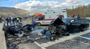 Malatya’da feci kaza: 3 ölü, 5 yaralı
